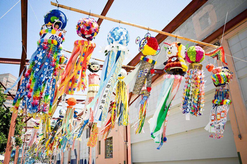 Japanese American festivals in the U.S allow the 2 cultures mesh and connect with each other.